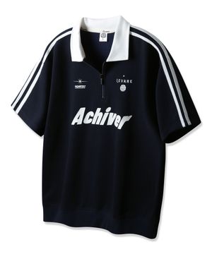 ACHIVER 트랙 반집업 반팔 맨투맨 AST4802 (4 COLOR)