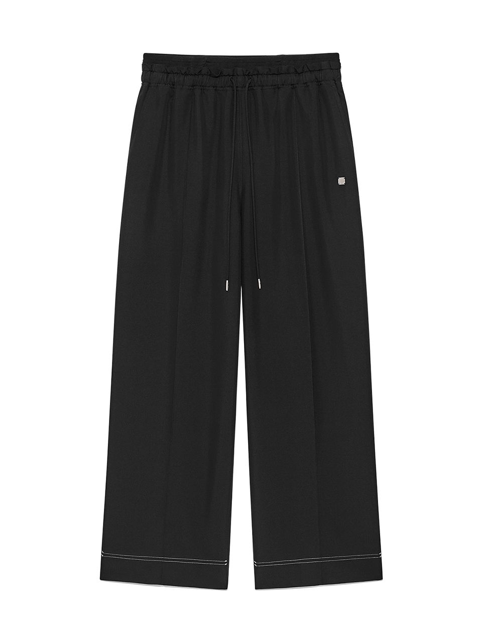 無料配送 ◆ MATIN KIM ◆ LAYERED BANDING SWEATPANTS MUSINSA | MATIN KIM LAYERED BANDING SWEATPANTS IN BLACK