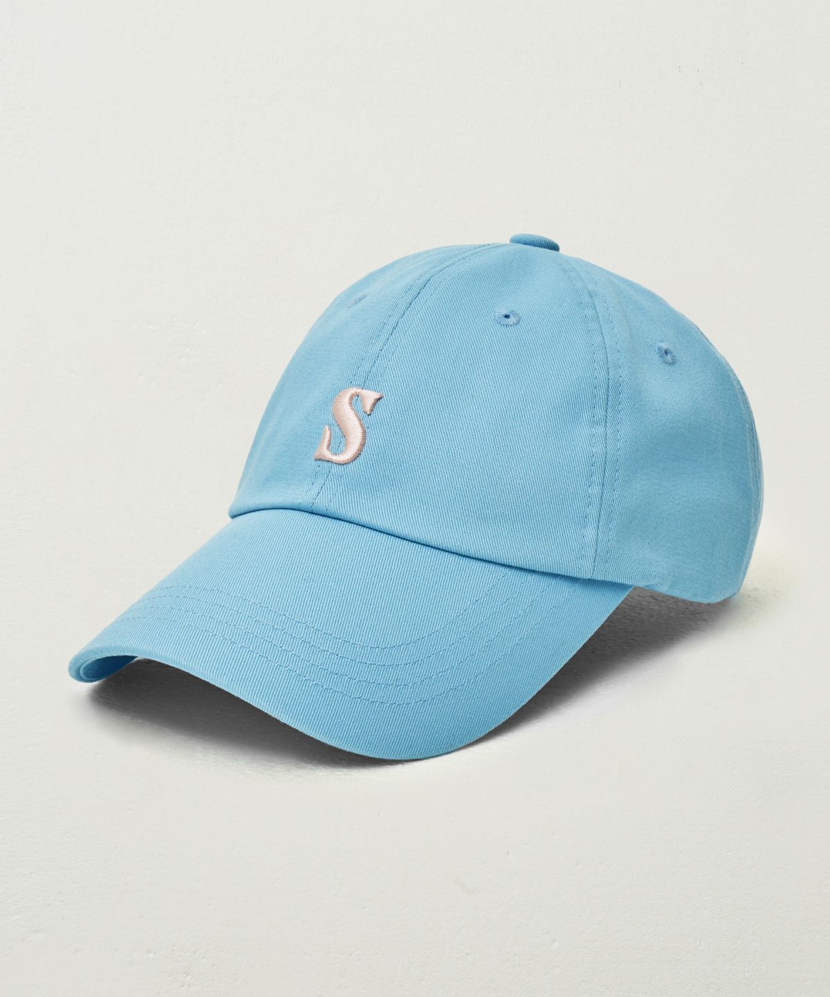 세터(SATUR) 클래식 스몰 로고 볼캡 스카이 블루