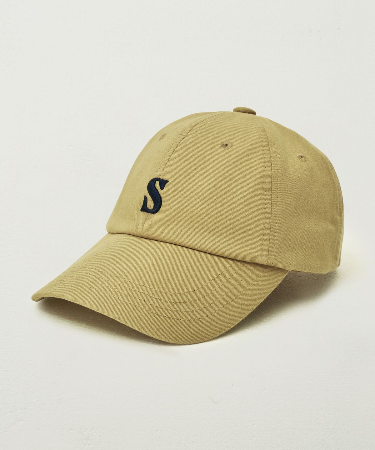 세터(SATUR) 클래식 스몰 로고 볼캡 베이지