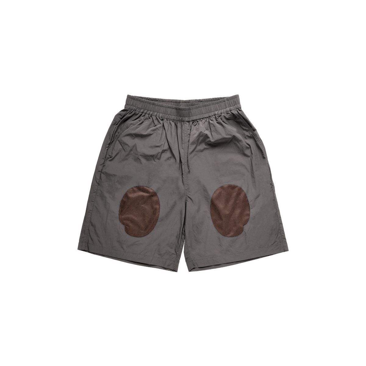 더왈드(THEWARLD) PACKBLE AT SYMBOL PANNEL SHORT PANTS DARK NAVY