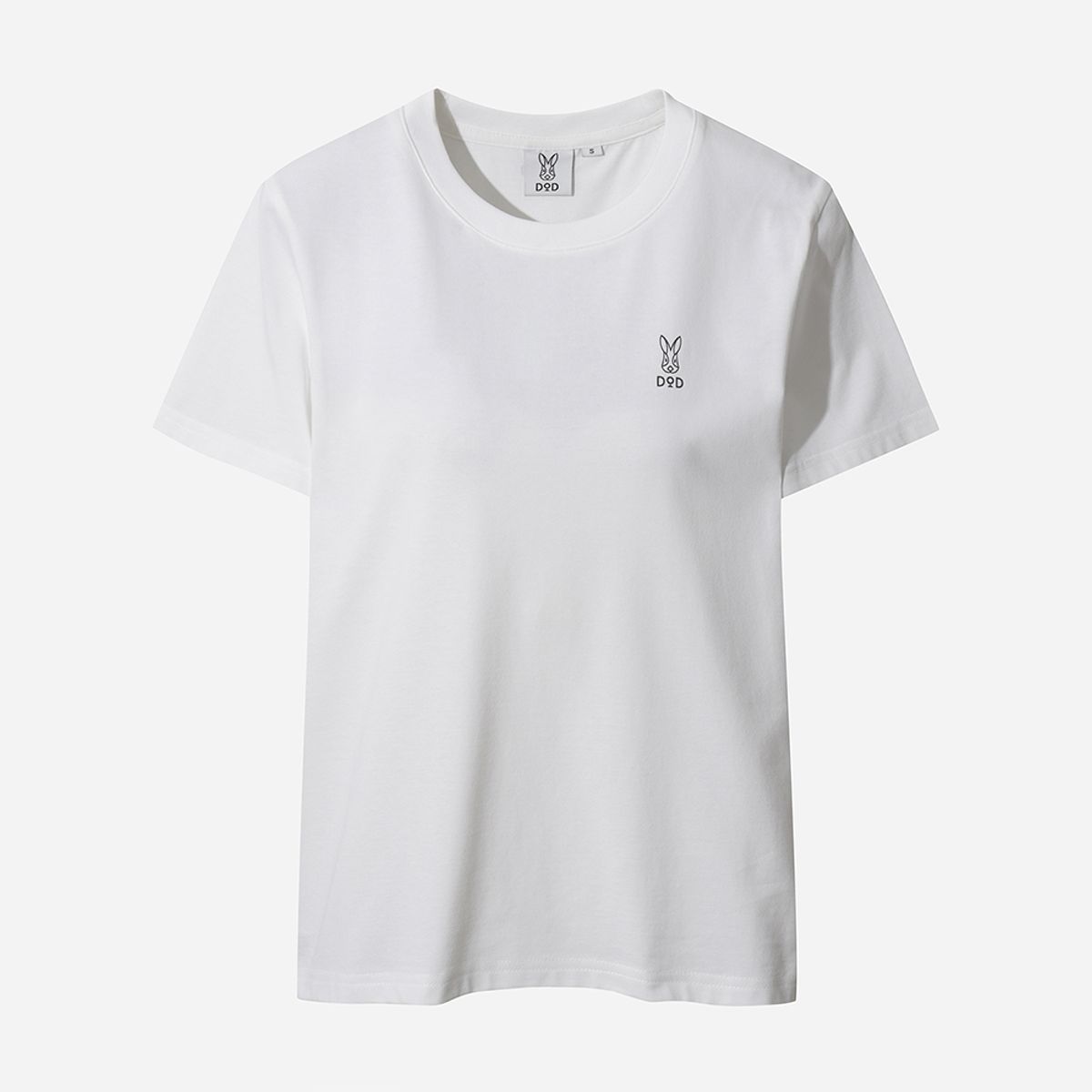 디오디(DOD) 에이드 베이직 반팔 티셔츠 여자(OFF WHITE 2)