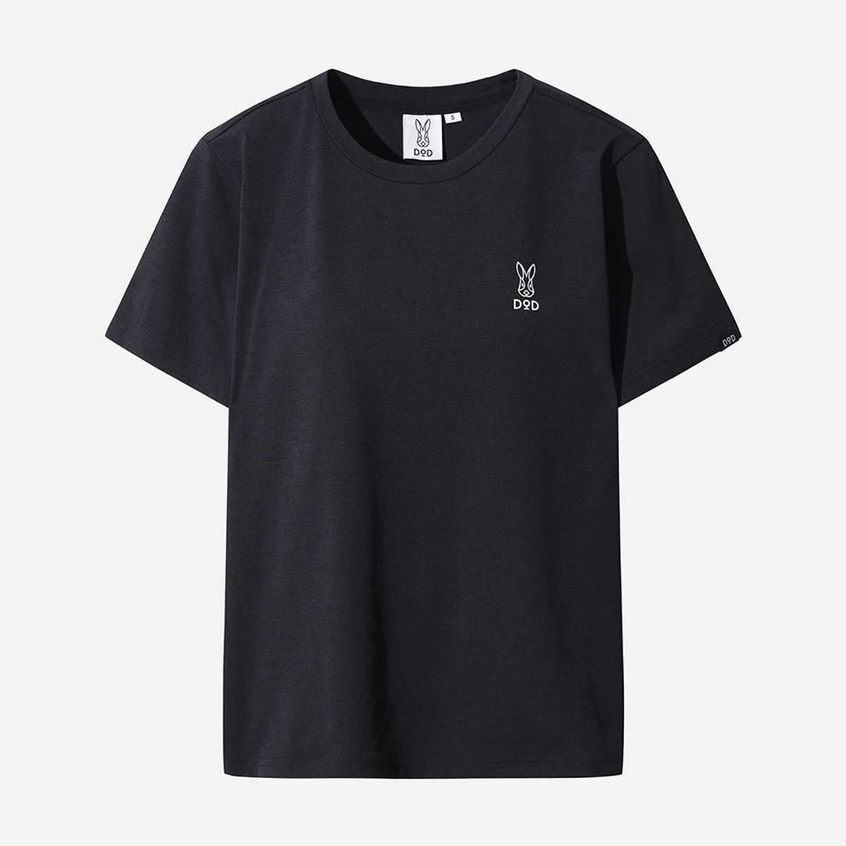 디오디(DOD) 에이드 베이직 티셔츠 여자(BLACK)
