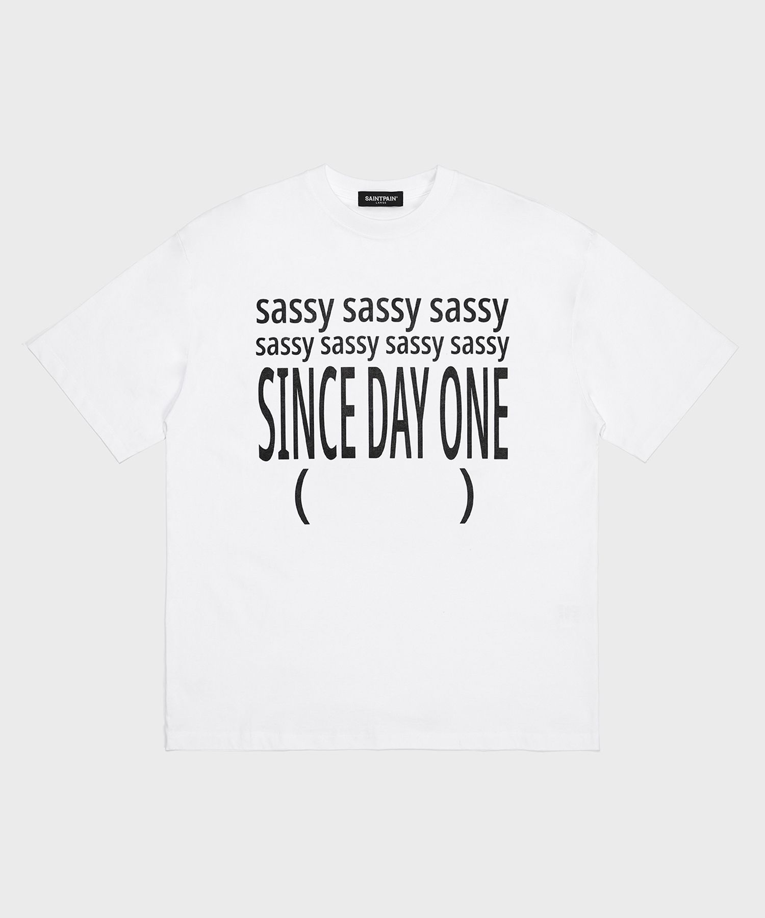 MUSINSA公式 | SAINTPAIN SP Cissé Short Sleeve T-shirt White
