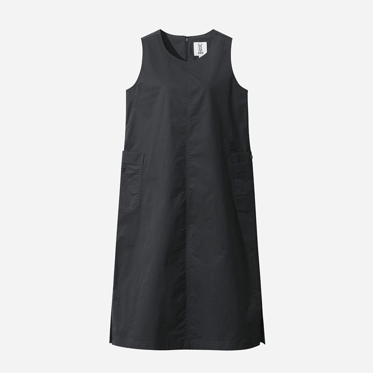 디오디(DOD) 코나 슬리브리스 원피스 여자(D.CHARCOAL GREY)