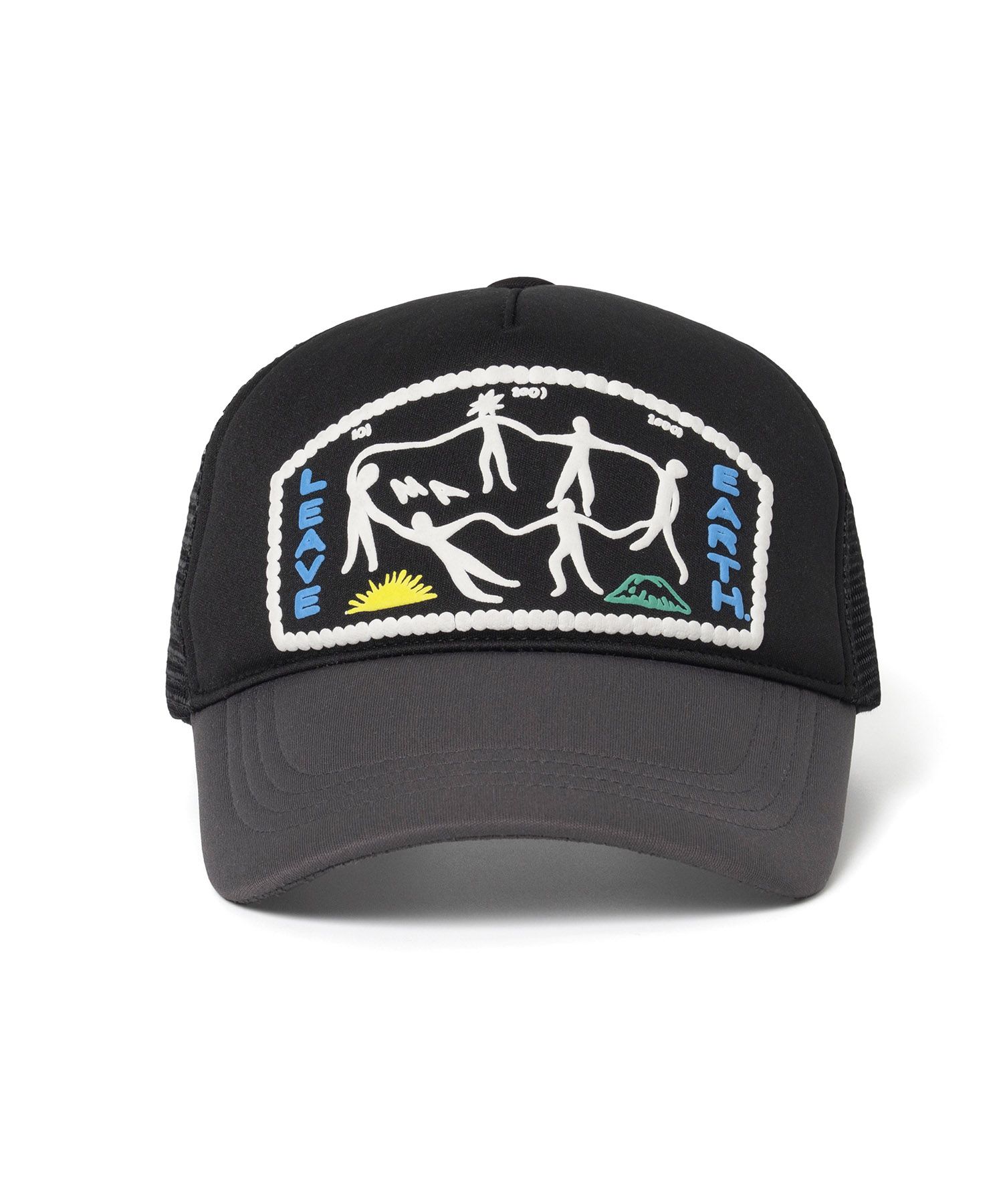 ●MILLO ARCHIVE● Tribe Dance Mesh Trucker Cap Black ML565BL MUSINSA | MILLO ARCHIVE Tribe Dance Mesh Trucker Cap [Black]