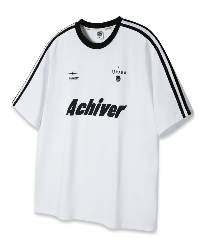 ACHIVER 트랙 오버핏 반팔티 AST4803 (2 COLOR)
