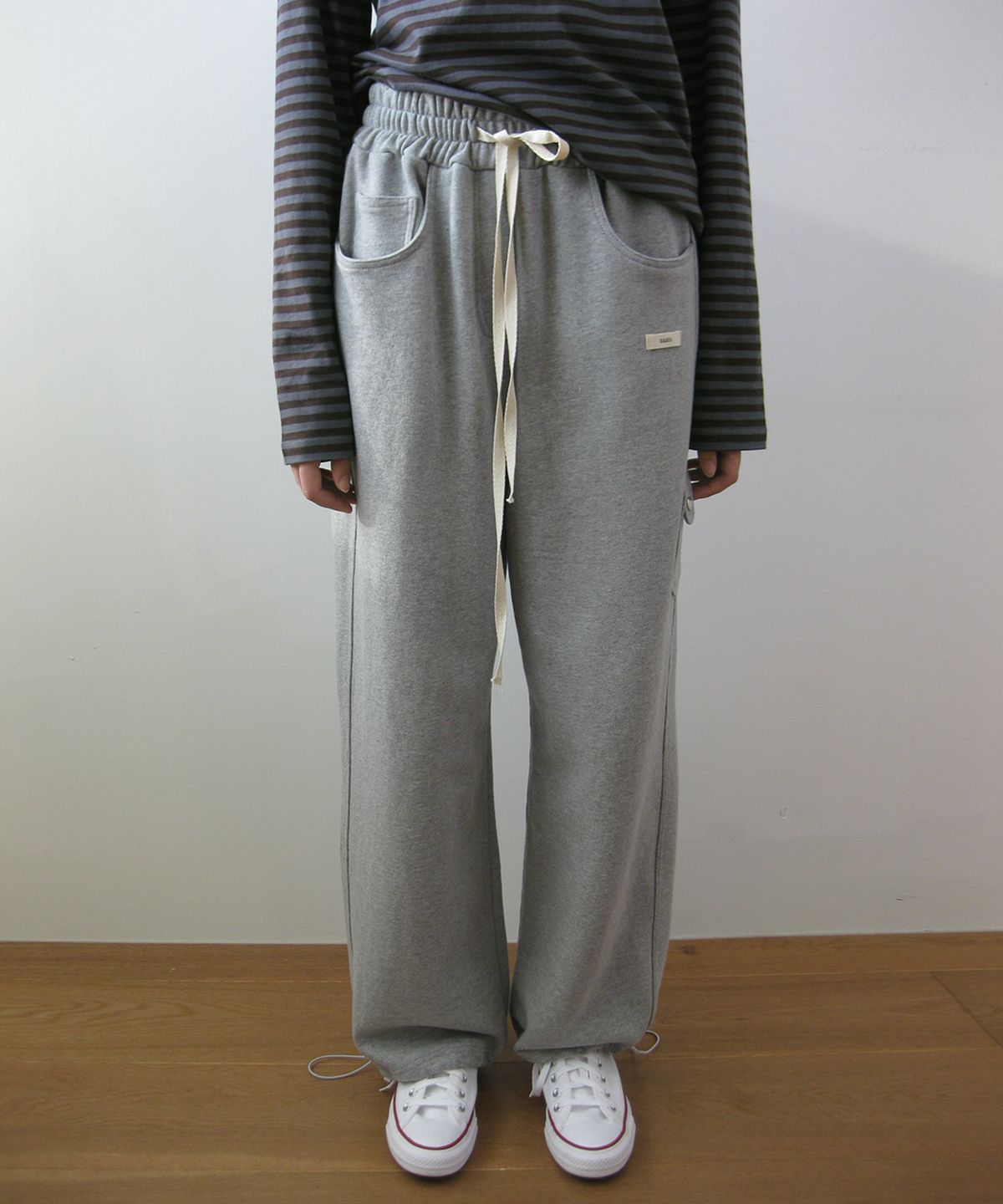 나츠(NAATS) 4 Pocket Sweat pants, melange gray