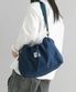 커들리 스트링 포켓 크로스백 - navy