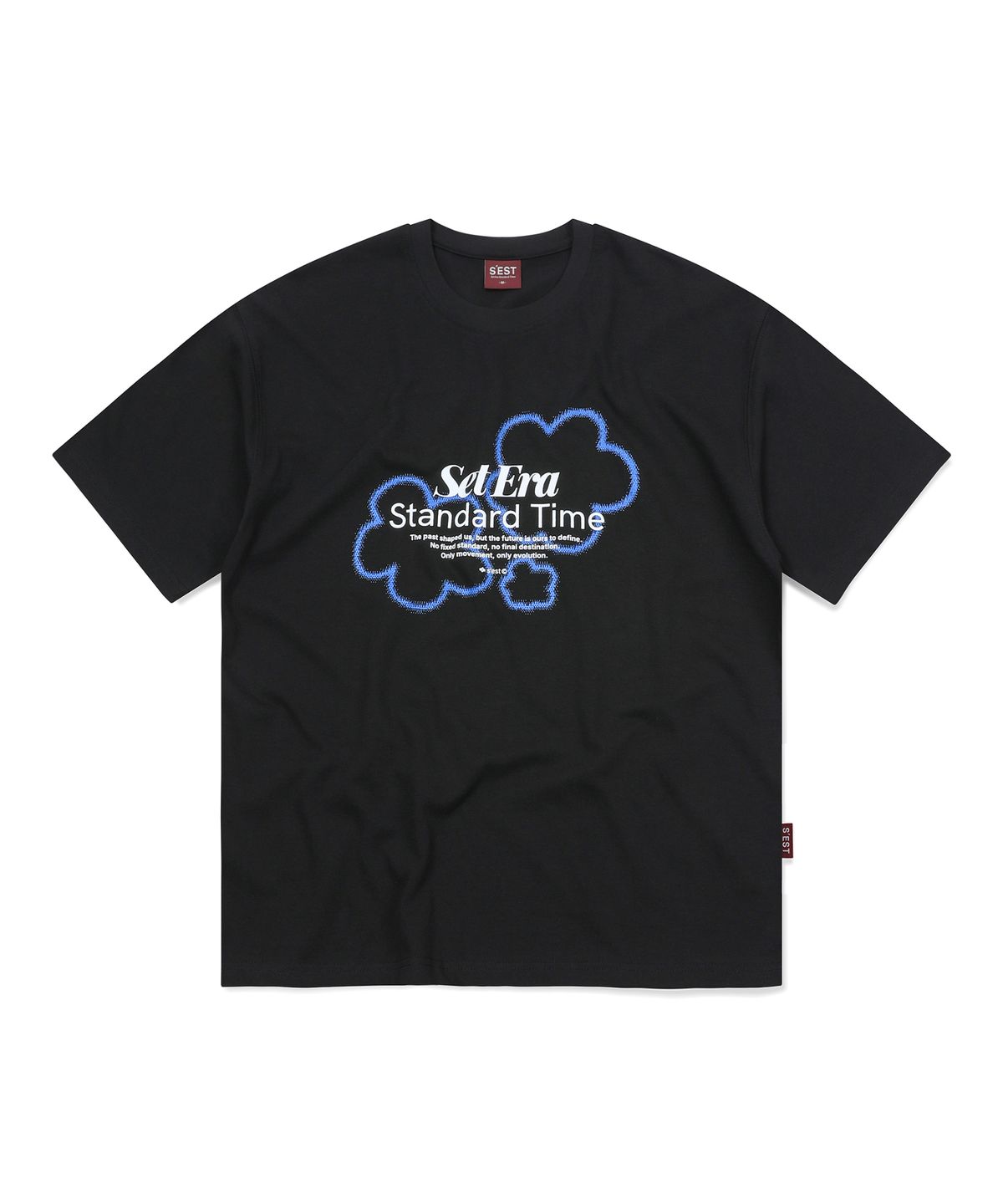 에스이에스티(S'EST) Blossom T-shirts Black
