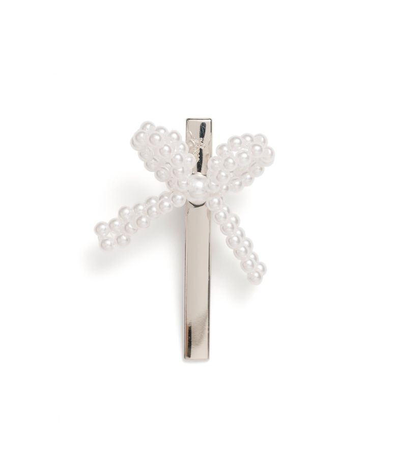 Little Ribbon Pin no.1 (White)