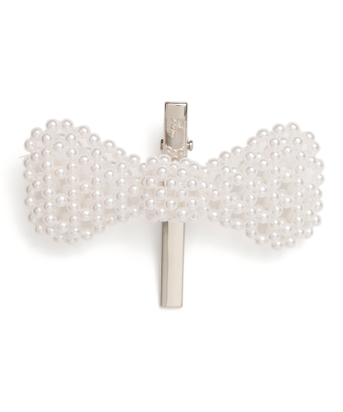 앙뜨시엔느(ANTT SIENNE) Little Ribbon Pin no.4 (White)