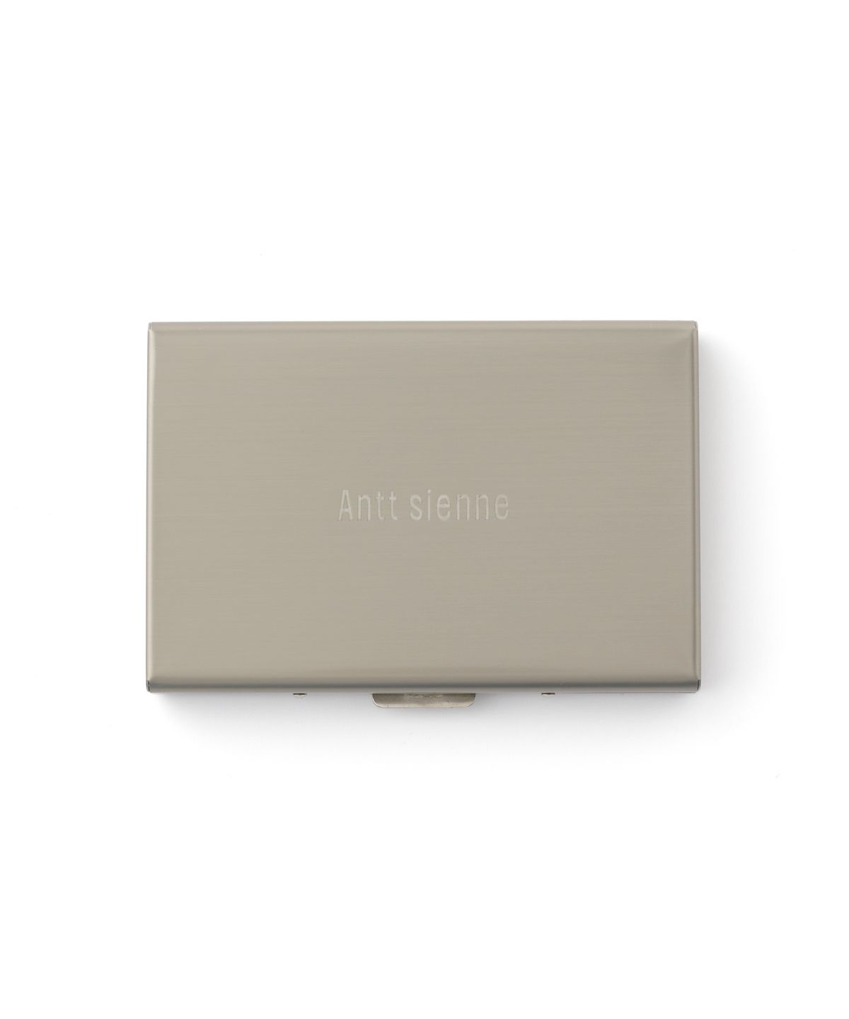 앙뜨시엔느(ANTT SIENNE) Antt Card Bag (Silver)