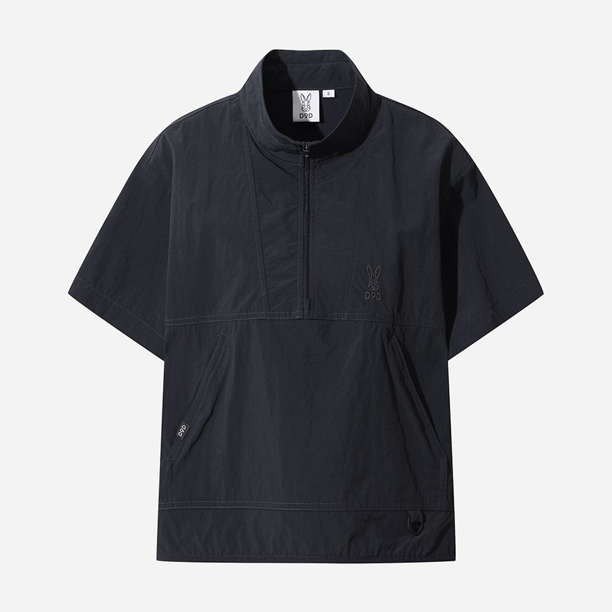 디오디(DOD) 에이트 스텐넥 하프 아노락 여자(BLACK)