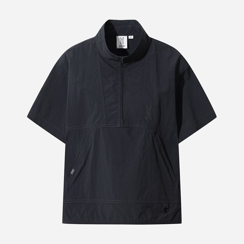 에이트 스텐넥 하프 아노락 여자(BLACK)