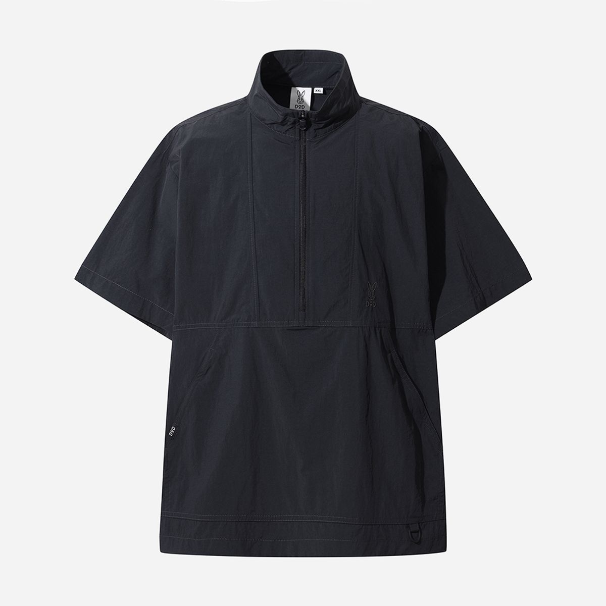 디오디(DOD) 에이트 스텐넥 하프 아노락 남자(BLACK)