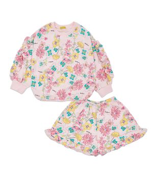 디얼 상하 세트 _연핑크