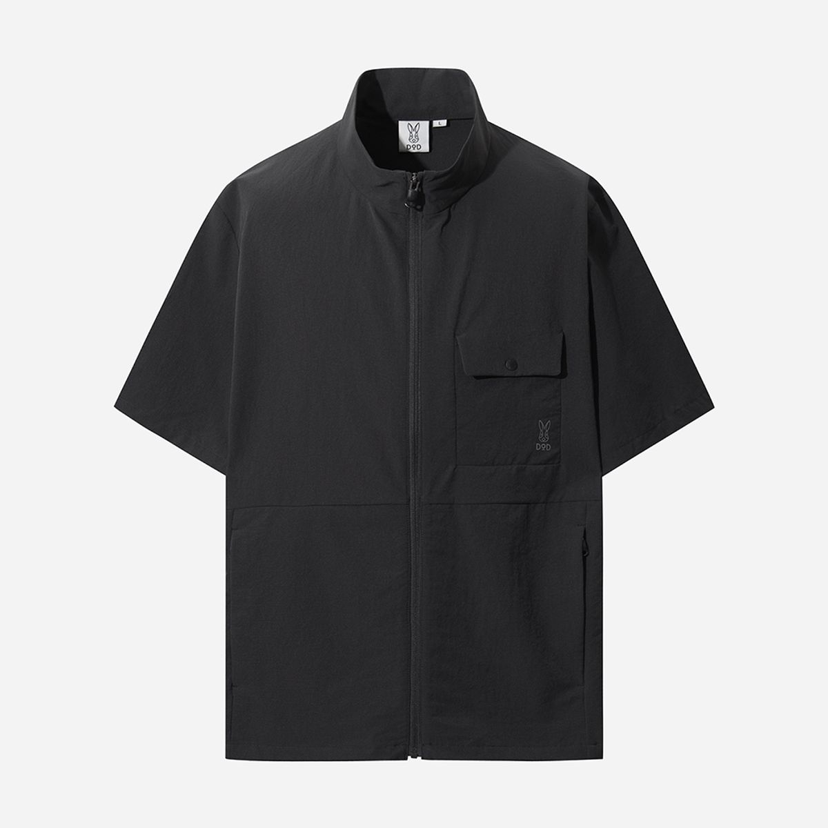디오디(DOD) 에어픽셀 스텐넥 숏 자켓 남자(BLACK)