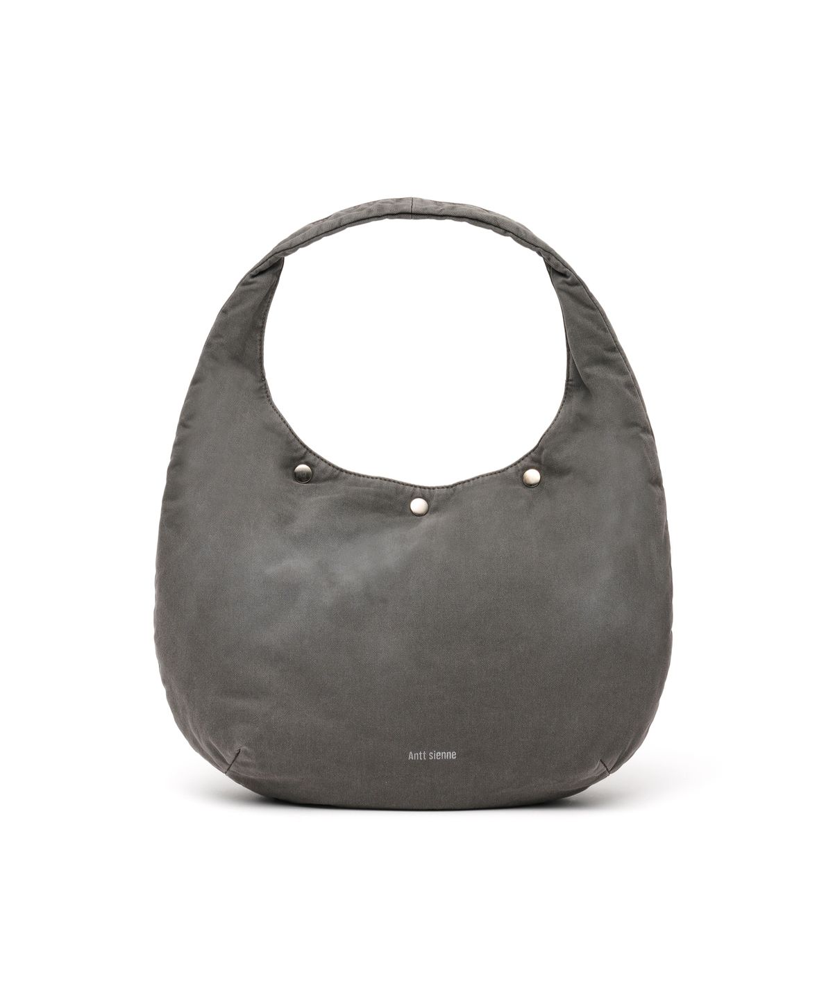 앙뜨시엔느(ANTT SIENNE) Pigment Hobo Bag (Charcoal)