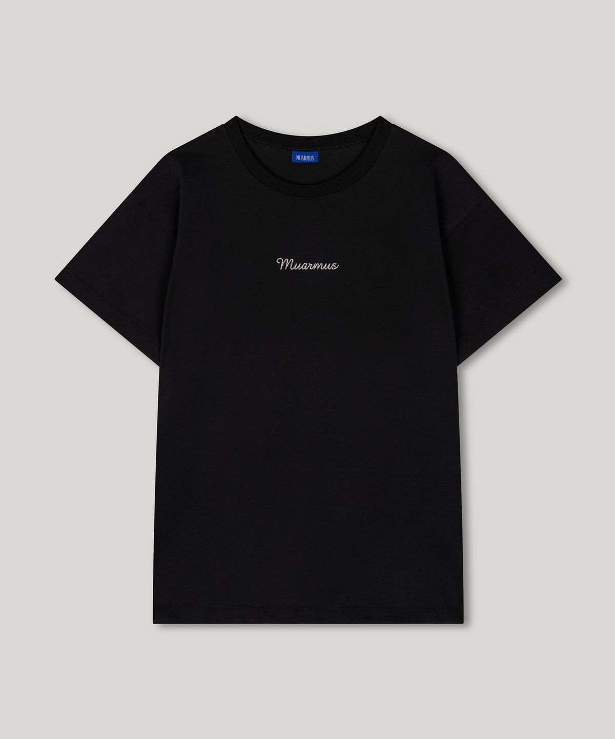 무아르무스(MUARMUS) Point Logo T-Shirt [Black]