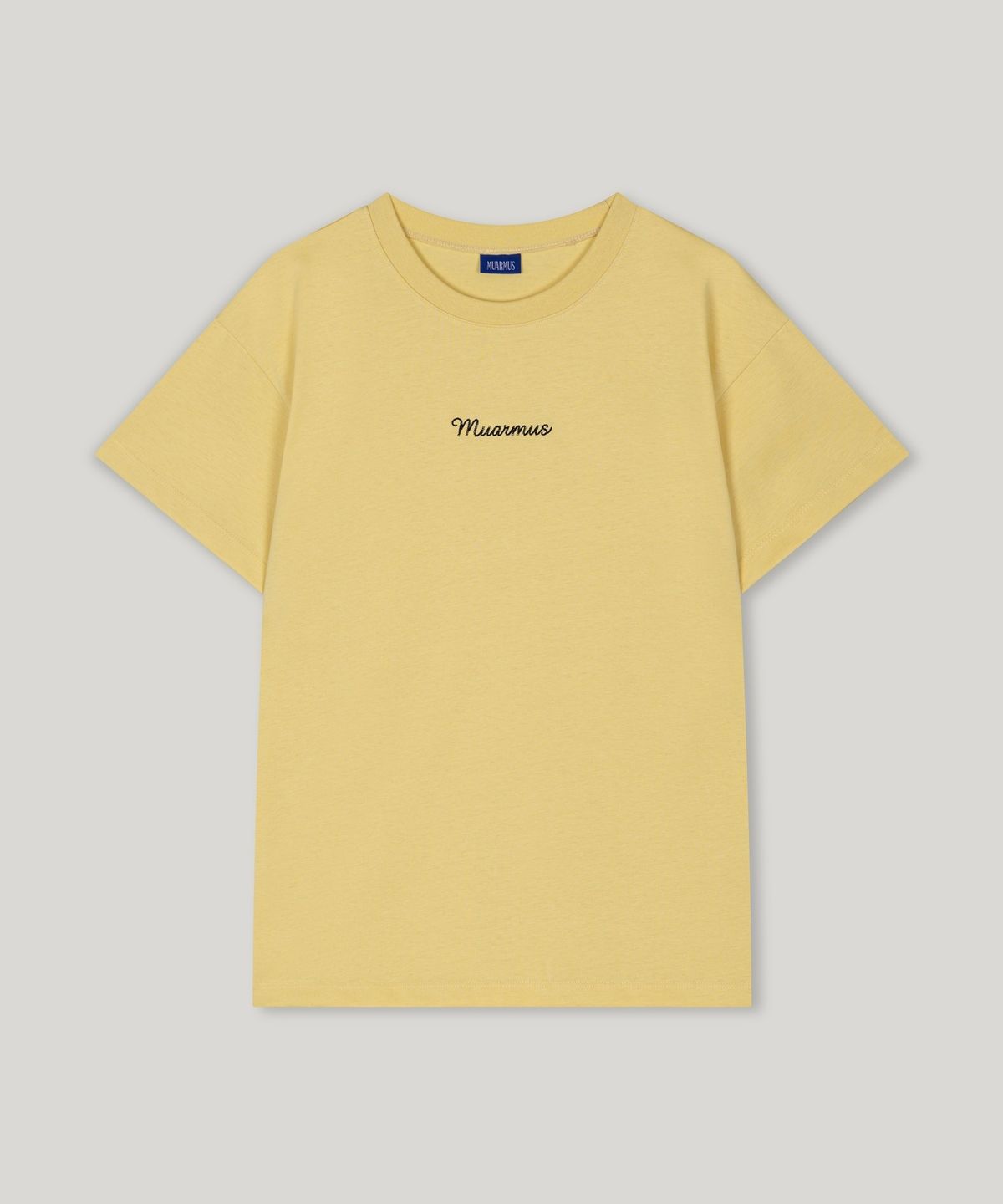 무아르무스(MUARMUS) Point Logo T-Shirt [Butter]