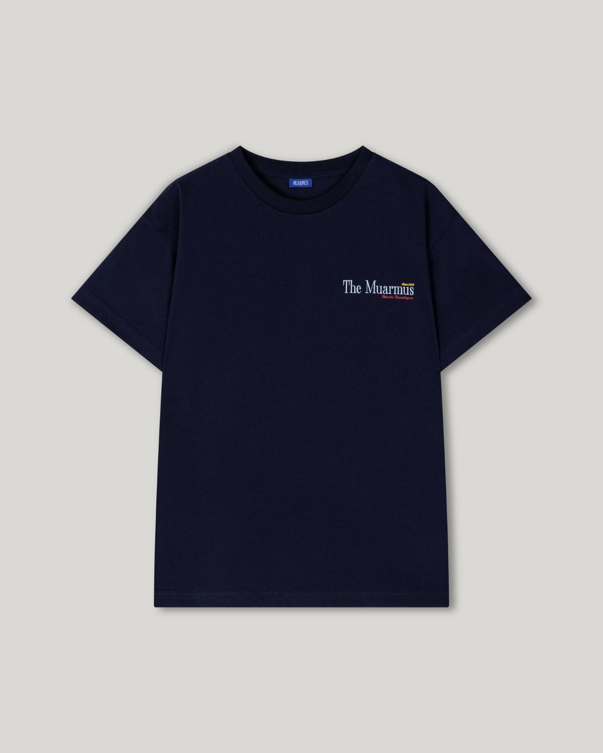 무아르무스(MUARMUS) Since T-shirt [Navy]