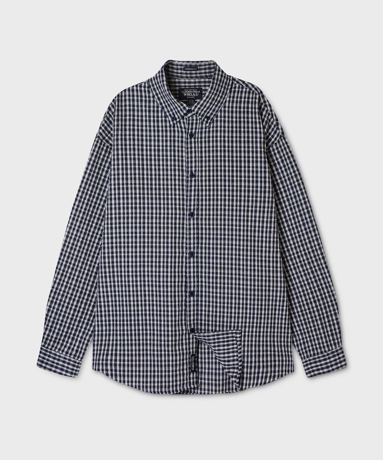 Loose-fit Check Shirts (U) / WHYCG4991U
