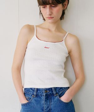 버베나 스트랩 슬리브리스_화이트