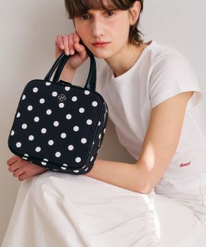 이브 스퀘어 토트백_도트