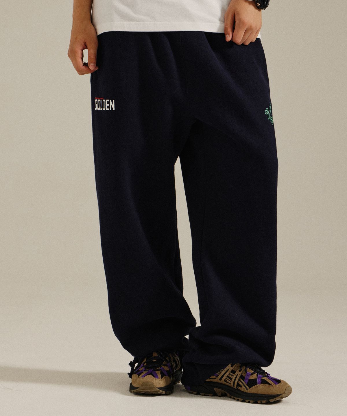 골든선샤인(GOLDEN SUNSHINE) SunShine String Sweatpants_Navy