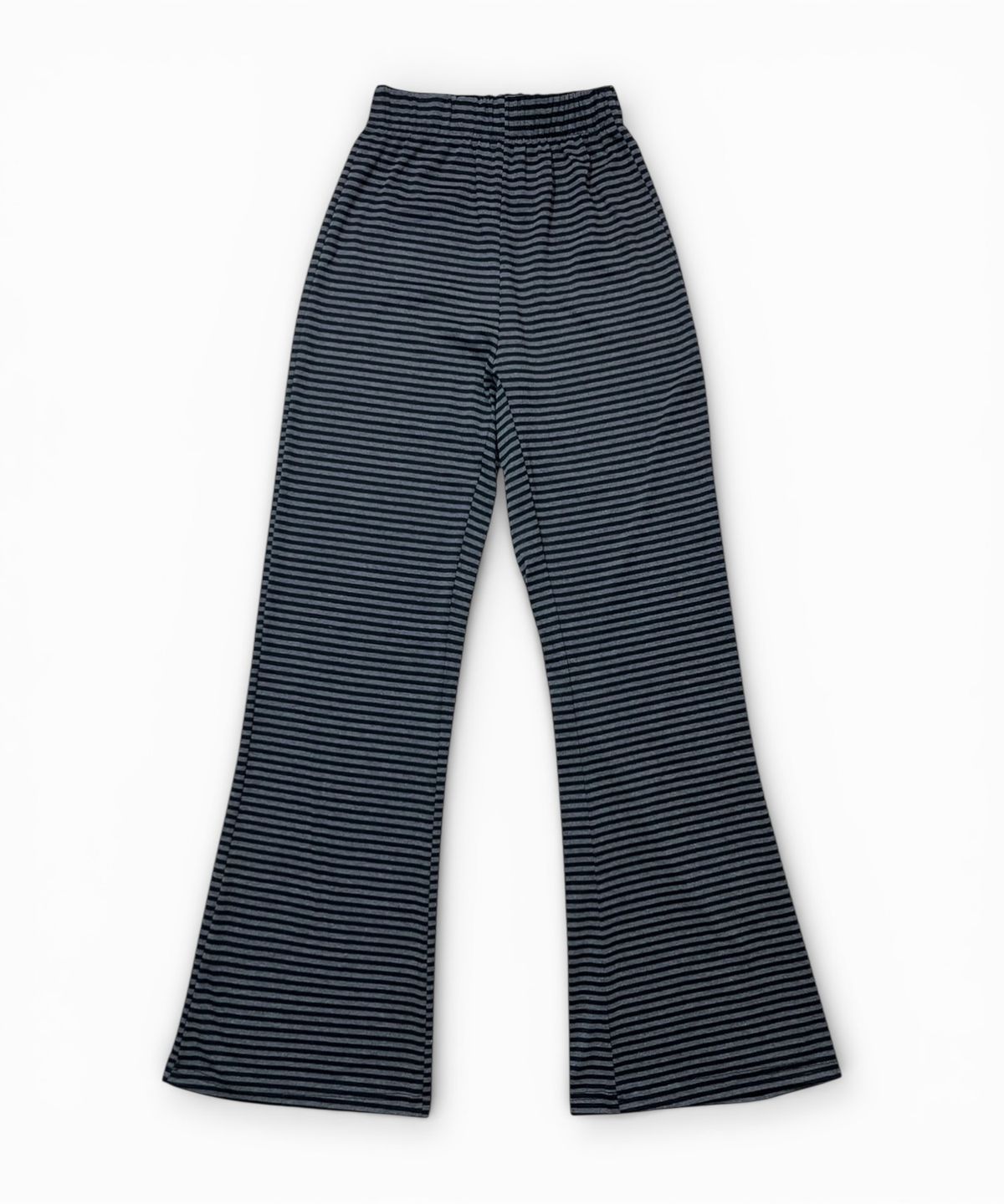 본슬리피(BORN SLIPPY) Stripe Flare Lounge Pants (Black)