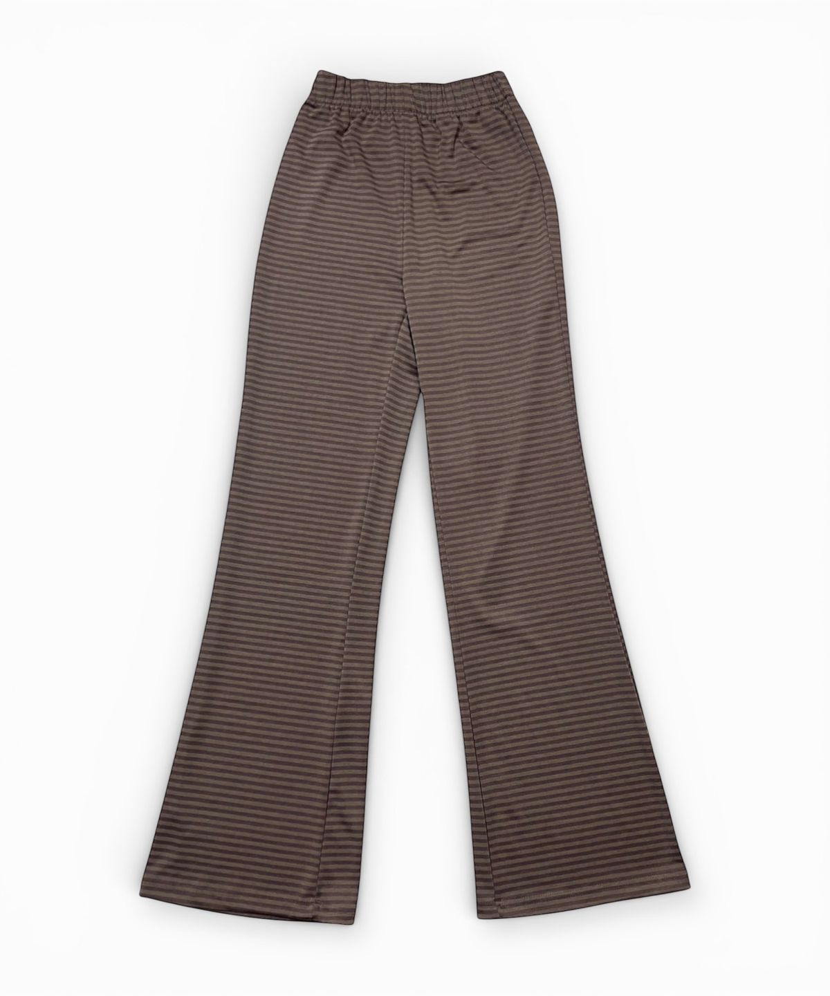 본슬리피(BORN SLIPPY) Stripe Flare Lounge Pants (Brown)