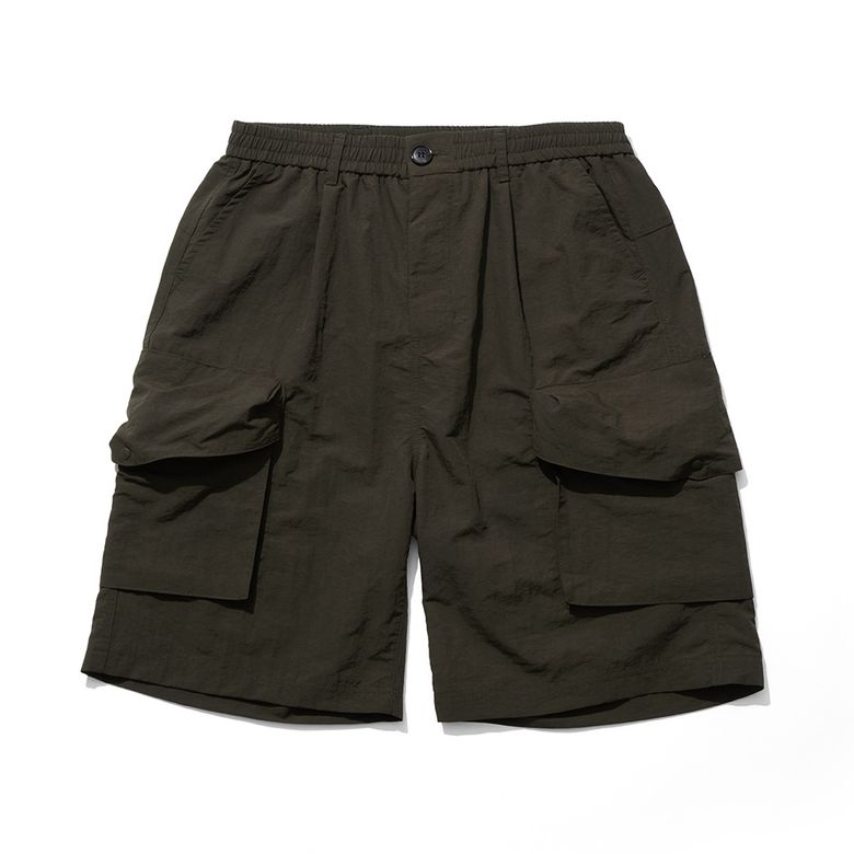 Nylon Utility Shorts Khaki
