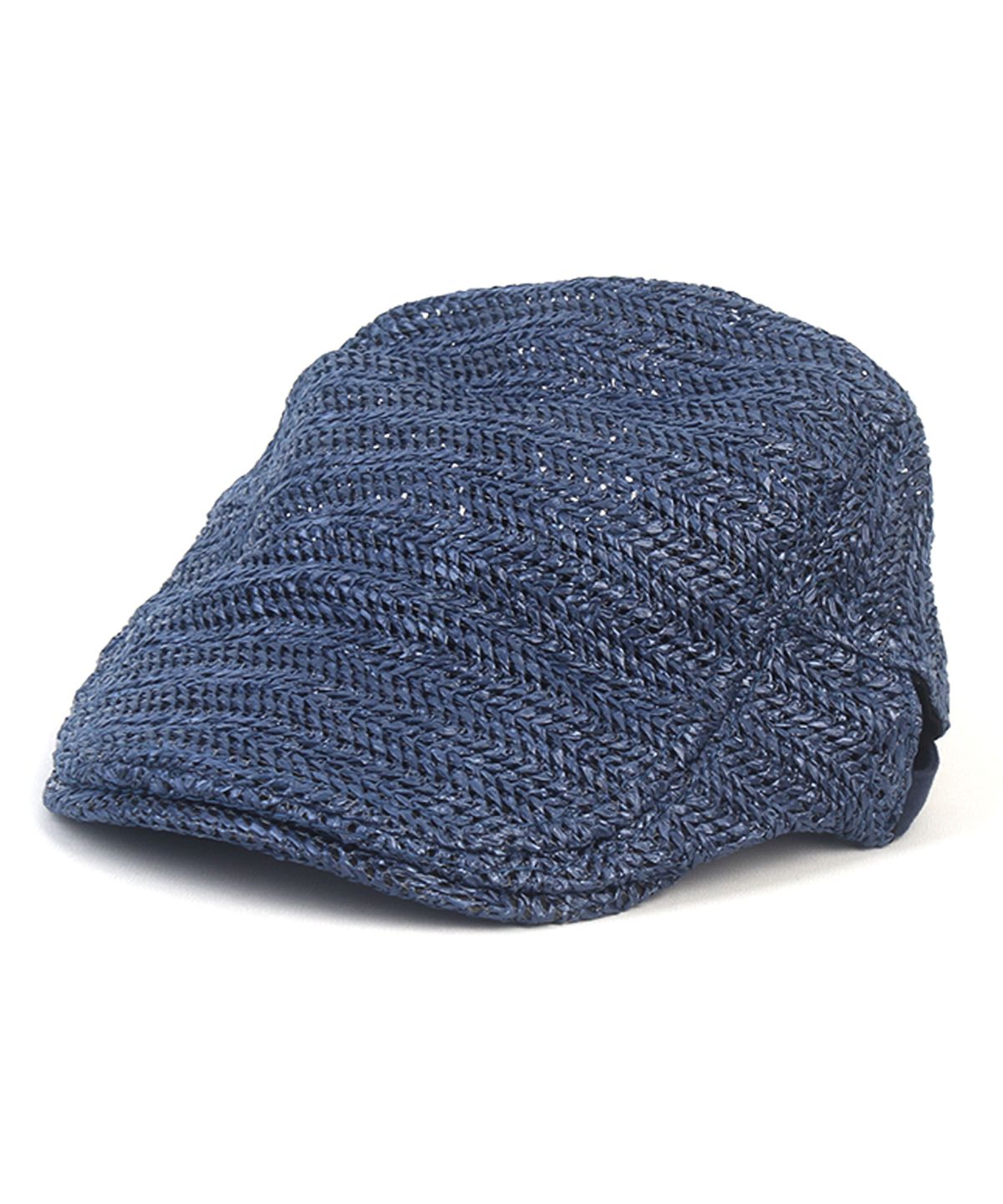 유니버셜 케미스트리(UNIVERSAL CHEMISTRY) Rough Linen Blue Side Belt Huntingcap 헌팅캡