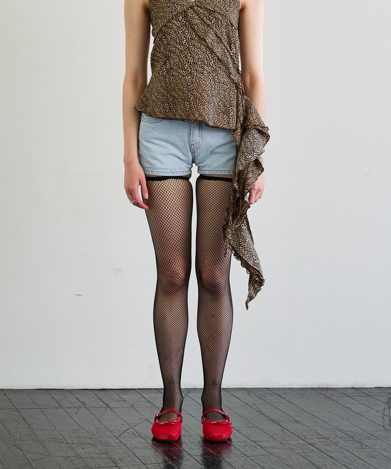 PEPPY MICRO DENIM SHORTS / SKY BLUE