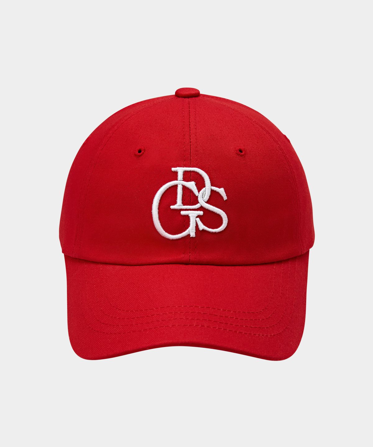 그랜디오시티(GRANDIOSITY) Signature Logo Ball Cap (레드)