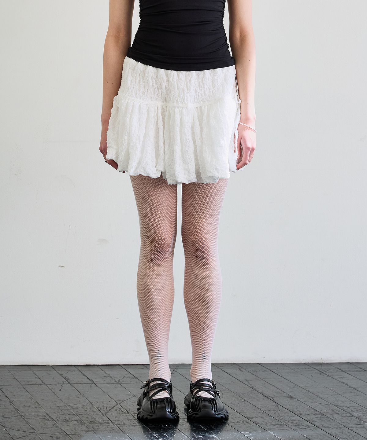 아리킴(ARIKIM) ANNIE BALLOON SKIRT PANTS / WHITE