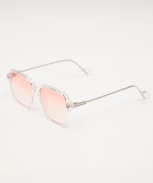 stockholm sunglasses(clear-pinktint)