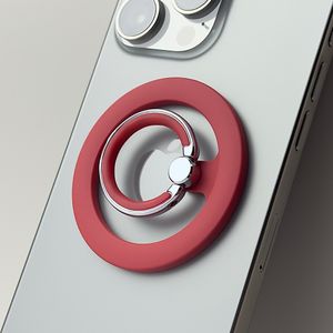 맥세이프 그립톡 M7, Red 032C (아이폰 갤럭시 탈부착 자석 스마트톡 핑거링 홀더)
