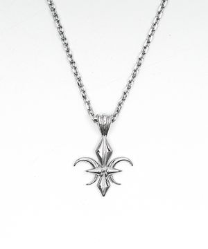 카미드 펜던트 크로스 목걸이 [실버]