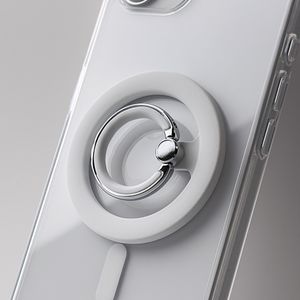 맥세이프 그립톡 M7, White (아이폰 갤럭시 탈부착 자석 스마트톡 핑거링 홀더)