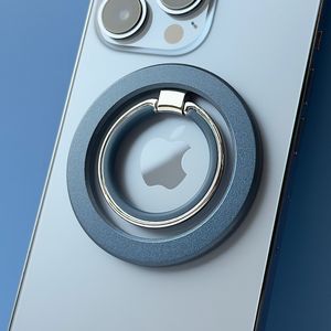 맥세이프 그립 톡홀더(아이폰 갤럭시 양면 자석 핑거 링 스마트톡) M8, Blue Titanium