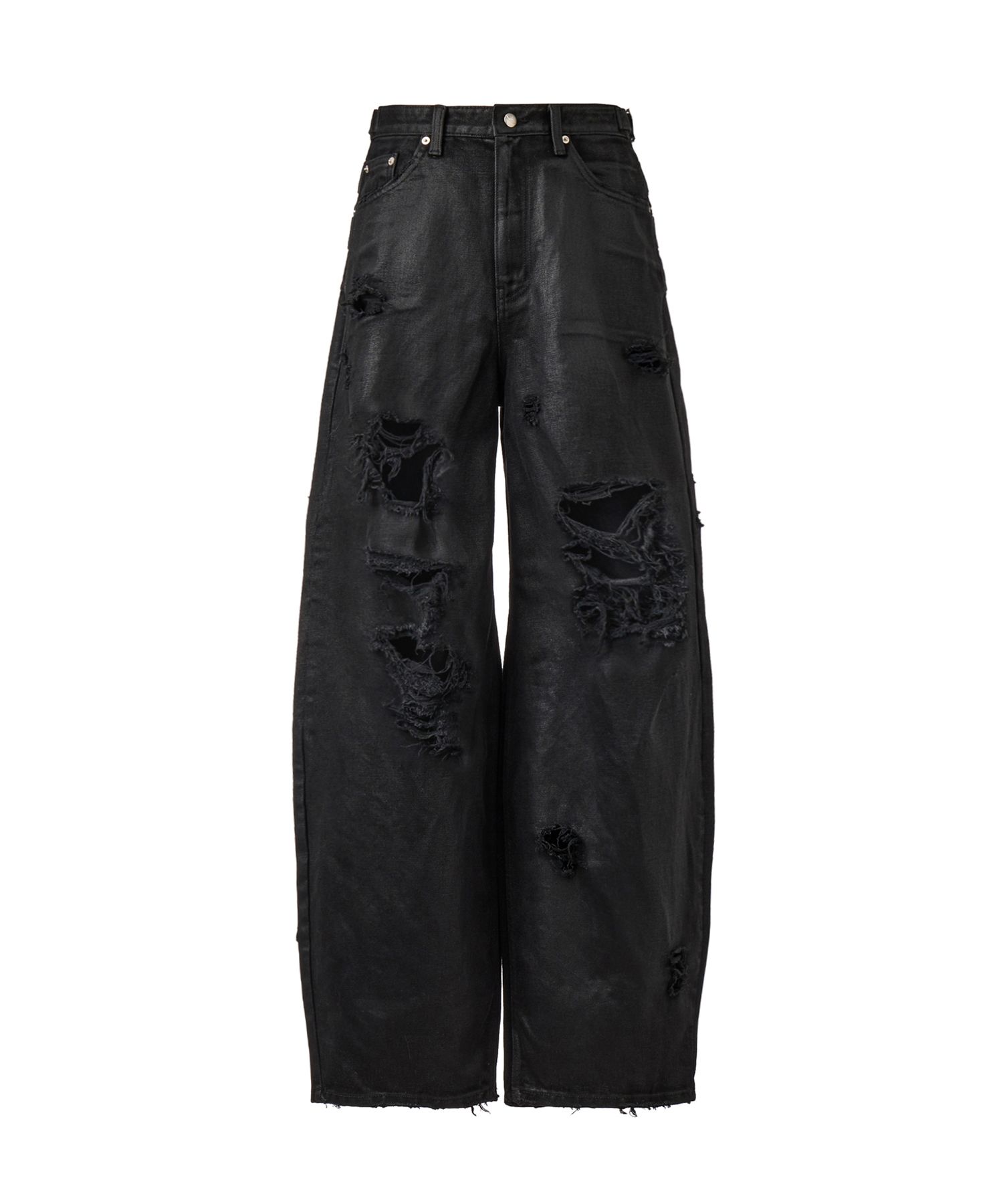 パンツ Another youth destroy denim size 3 MUSINSA | ANOTHERYOUTH 3 Layered Destroyed Jeans - Coated Black