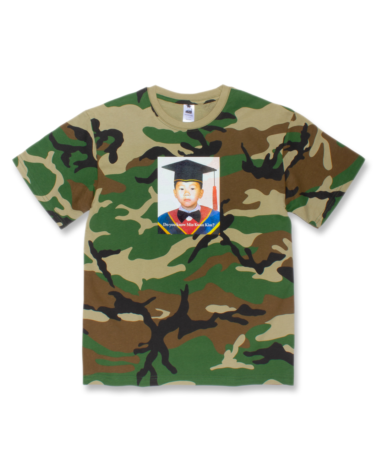 미디엄스(MEDIUMS) Graduation Photo Tee - Woodland Camo (졸업사진 티셔츠)
