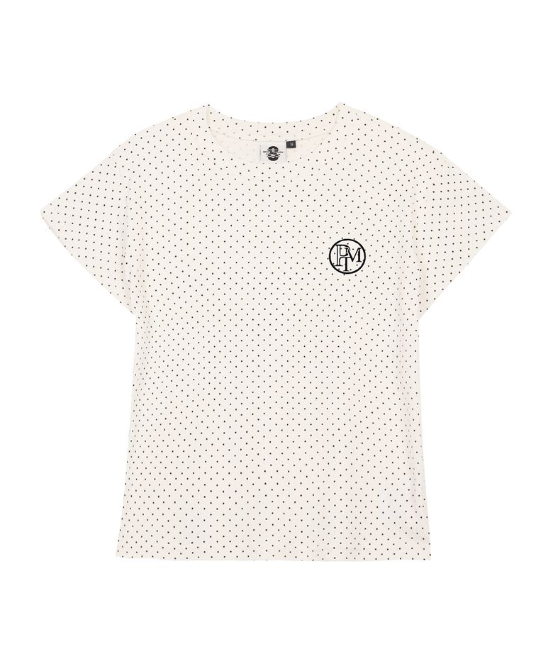 DOT PRIMI 여성 땡땡이 반팔티셔츠 3 COLORS