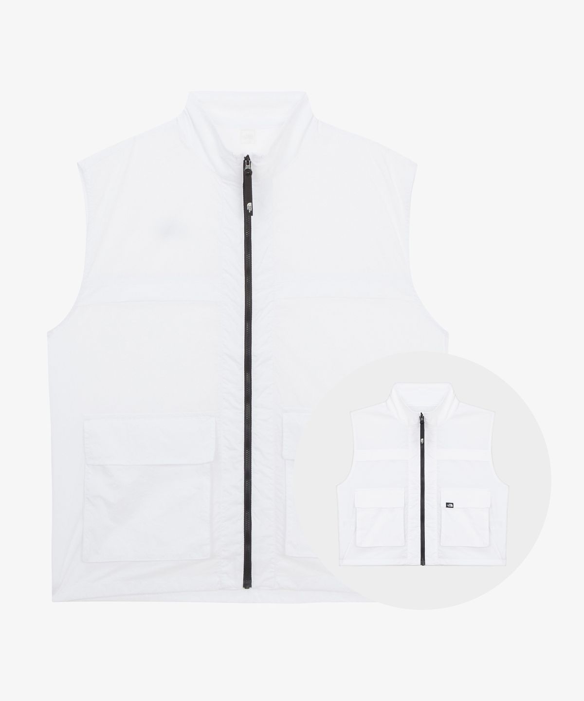 노스페이스(THE NORTH FACE) NV5VR04B 오베드 베스트 WHITE