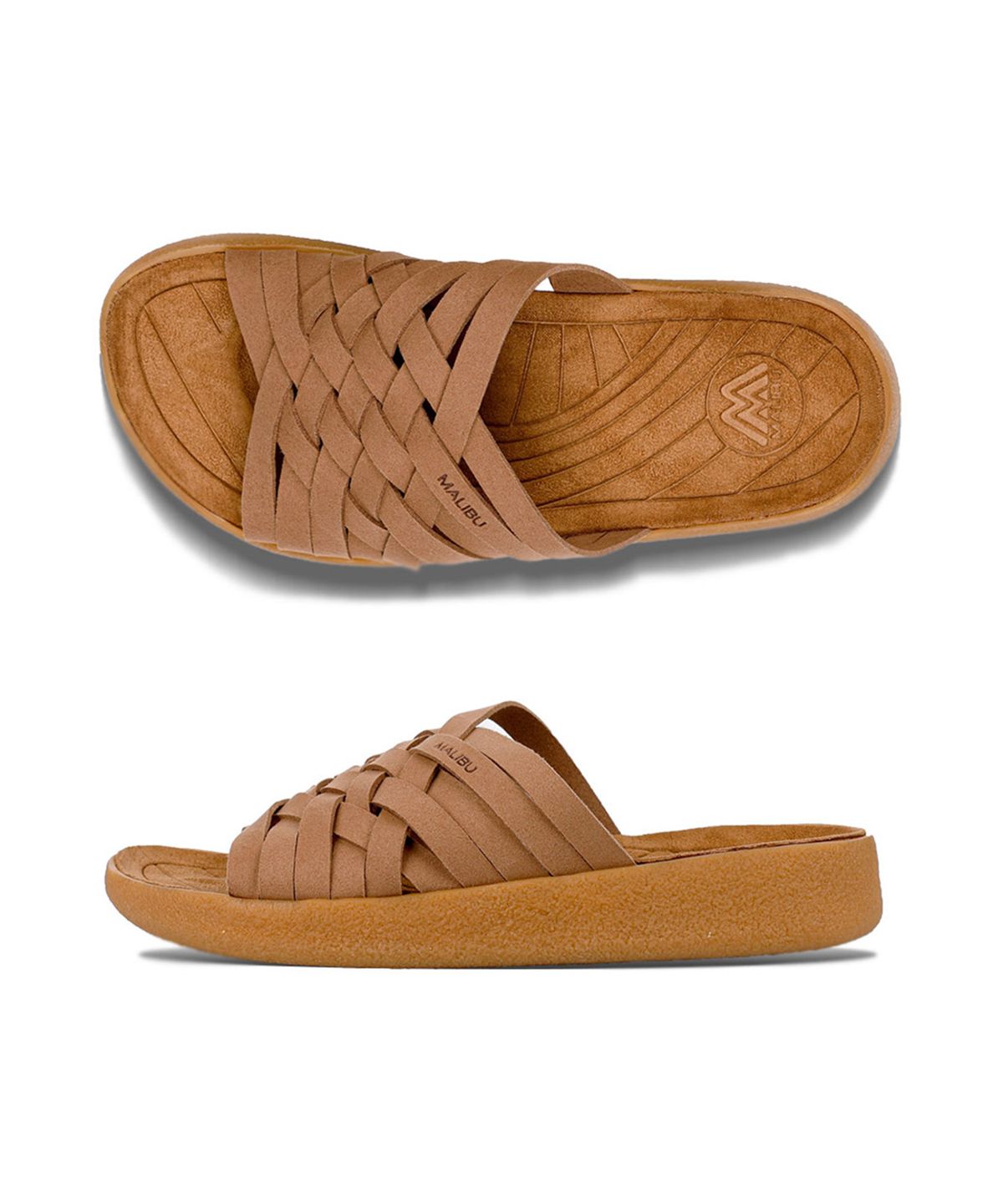 말리부 샌들(MALIBU SANDALS) 주마 클래식 - 월넛:탄 / MS02-0005