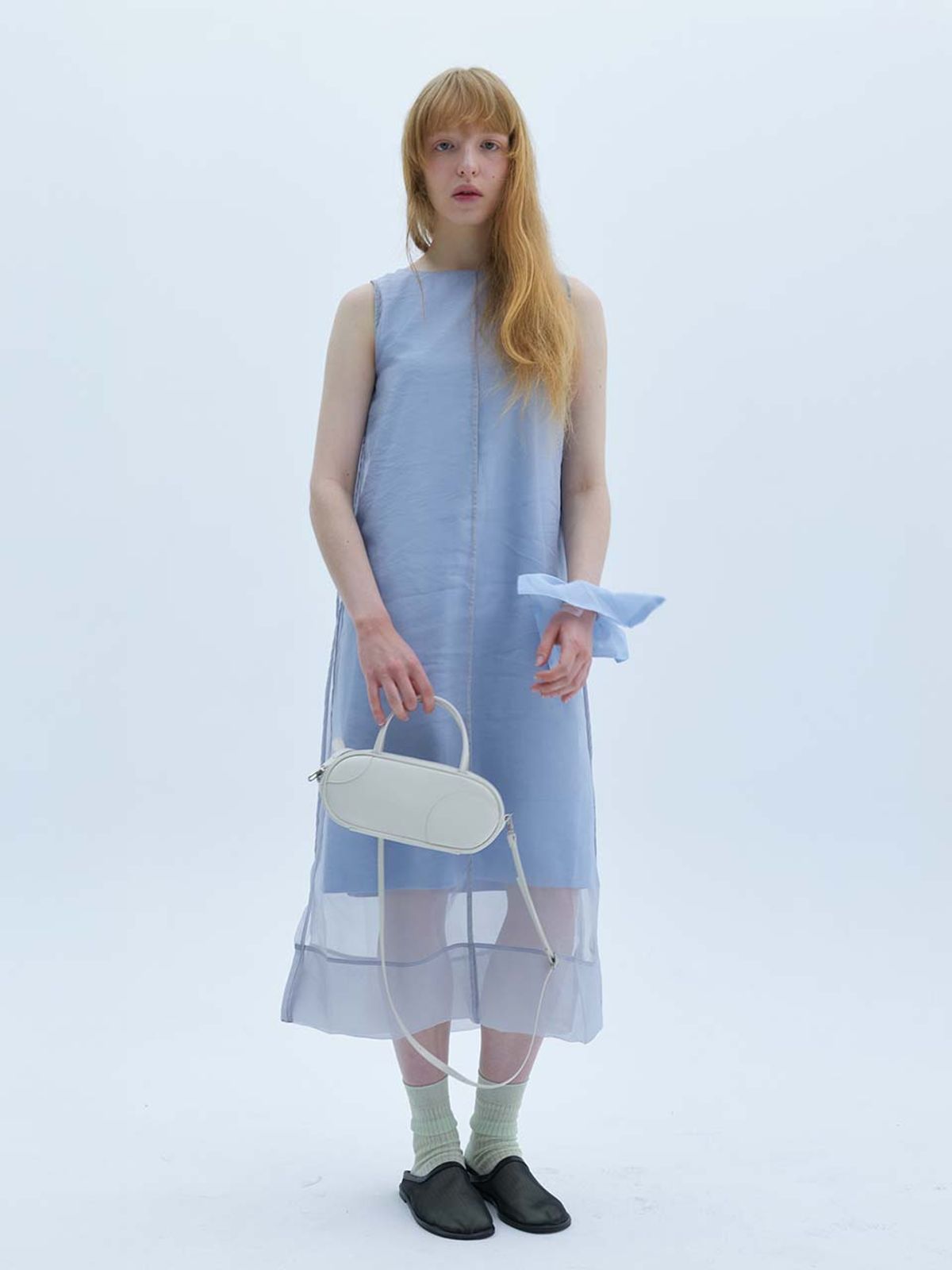 아코크(ACOC) Mini Grain Tote Bag_Ivory