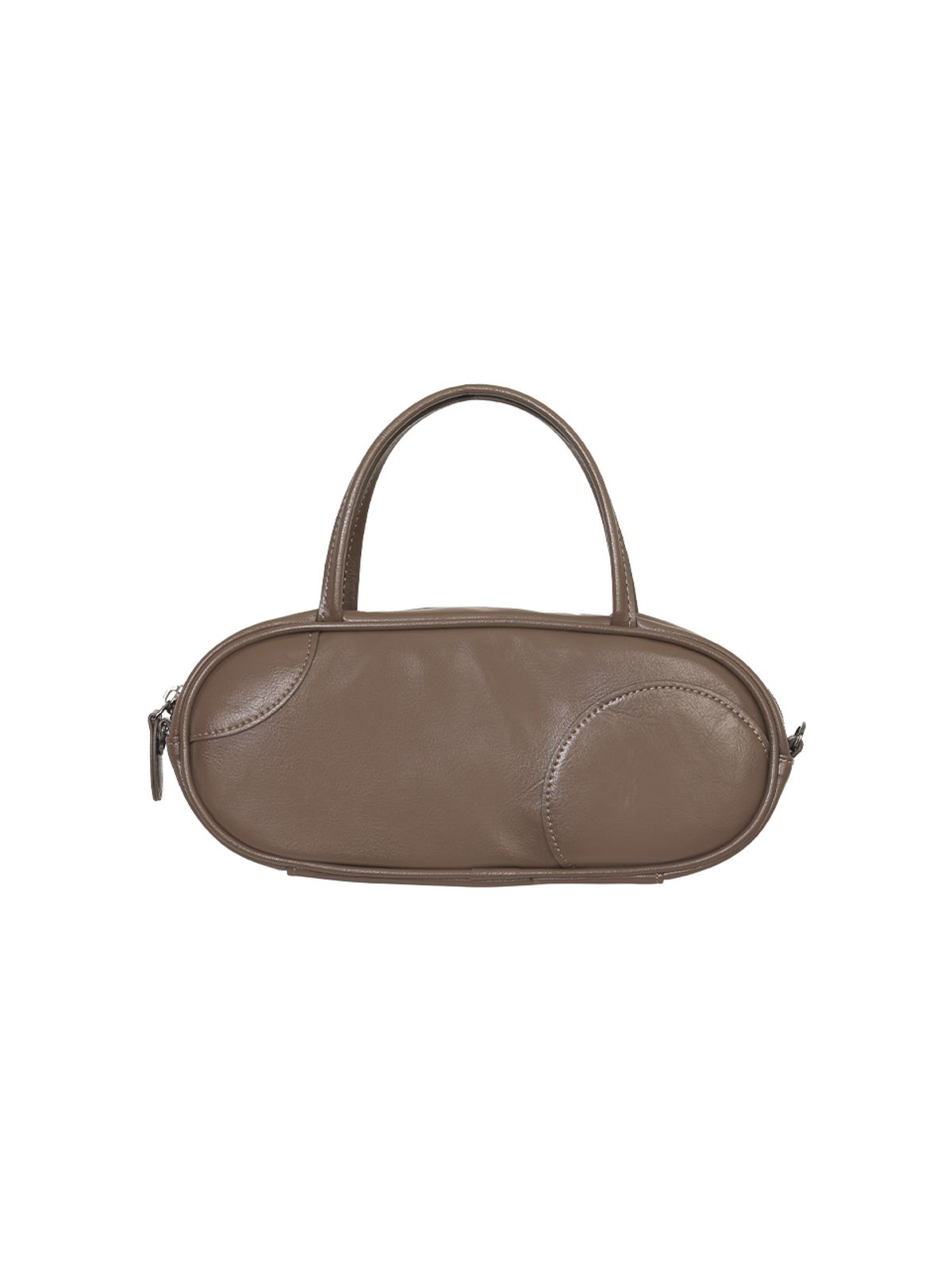 아코크(ACOC) Mini Grain Tote Bag_Brown