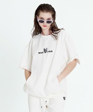 스웻셔츠 티셔츠 - 화이트